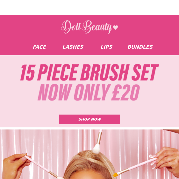 LAST CHANCE: £20 BRUSH SET 🤯 🖌️