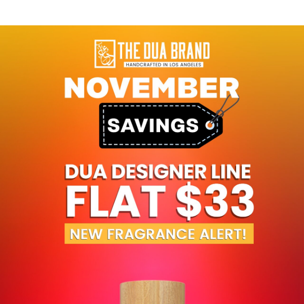 🌟 Designer Dreams Come True: $33 for Fragrances in November Savings! 🍂