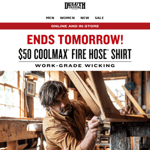 $50 COOLMAX Fire Hose Shirt FLASH SALE!