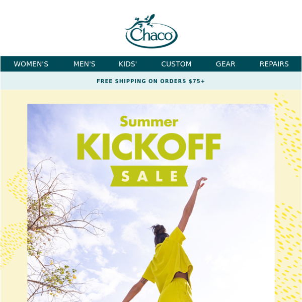 Summer Kickoff Sale Starts Now! ☀️