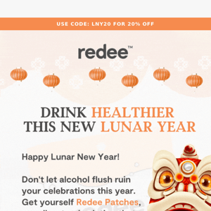 Celebrate Lunar New Year with Redee Patch 🍺