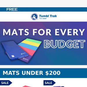 Mats for Every Budget 👀