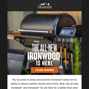 Meet our ALL-NEW Ironwood®