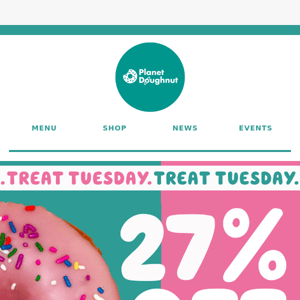 It's cheeky Tuesday🥳 so here's 27% discount