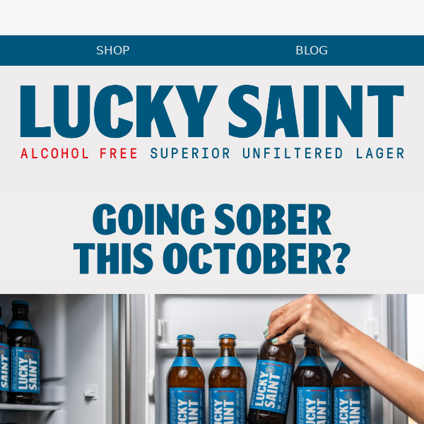 Going Sober This October?