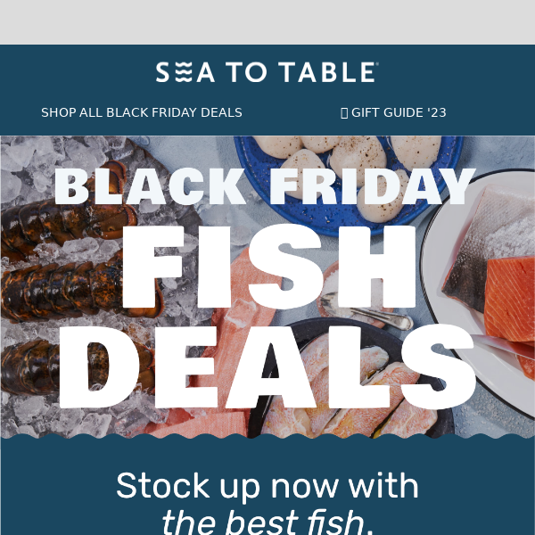 ★ Black Friday Fish Deals ★