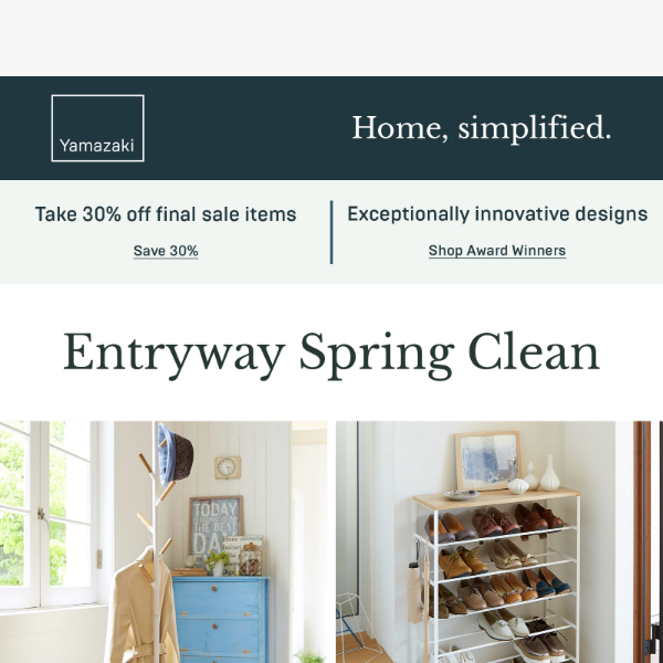 Spring into Order: Top Entryway Picks!