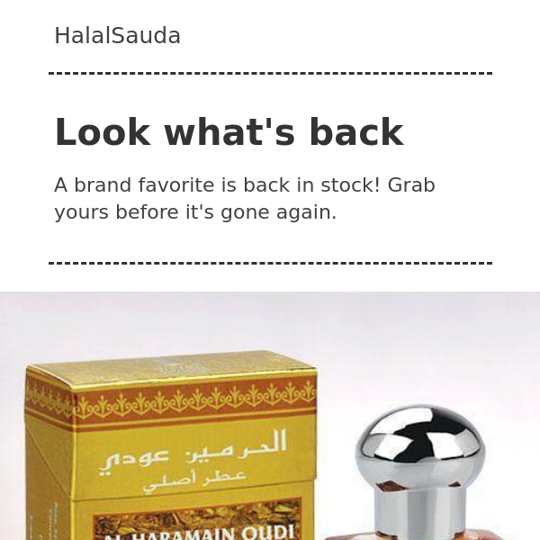 Get your best Arabian Attar Now As All are restocked! Halalsauda perfumes