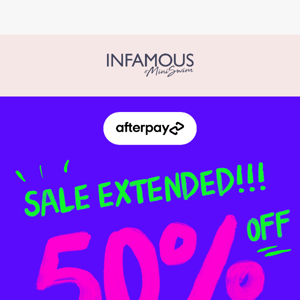 ⚠️ 50% OFF SALE EXTENDED ⚠️