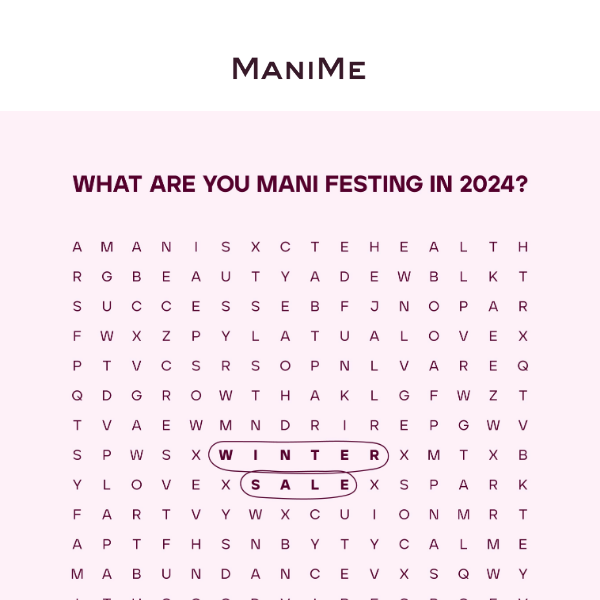 What are you mani festing in 2024?