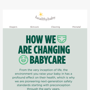 How we are changing diapers and all things baby