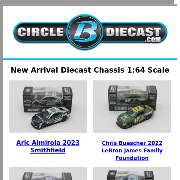 New Arrival Diecast Chassis 3/20
