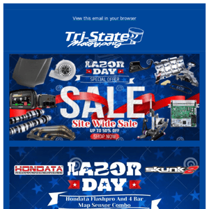 Labor Day Sale: Hondata, T1 Race, & More Deals!