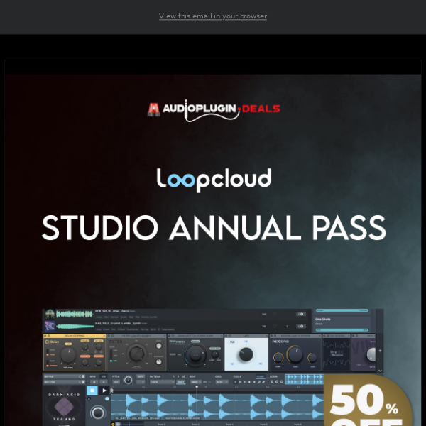 💰Steal of the Week: 50% Off LoopCloud Annual Pass - Over 4M Sounds!