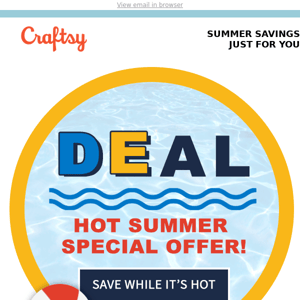 🌊 Cool Off This Summer with this HOT deal.