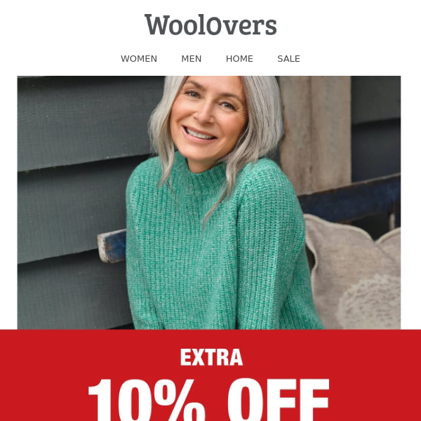 Extra 10% Off Sale Continues