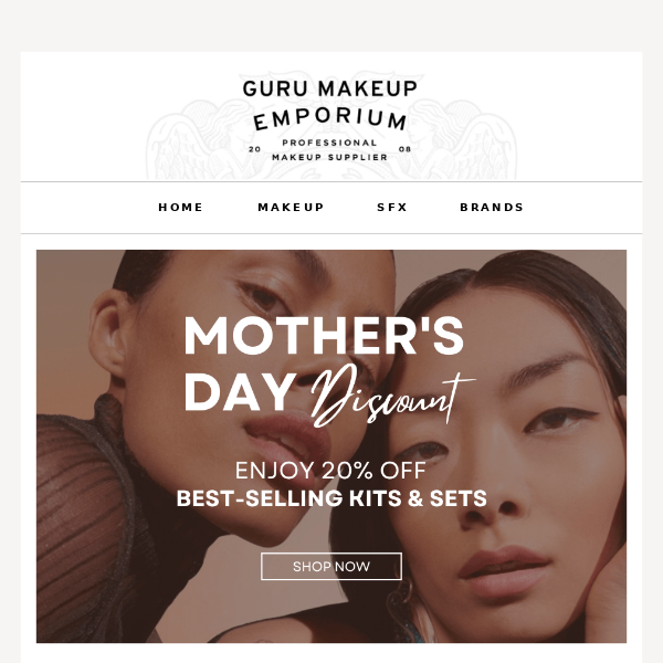 Celebrate Mother's Day With 20% Off These Kits! - Guru Makeup Emporium