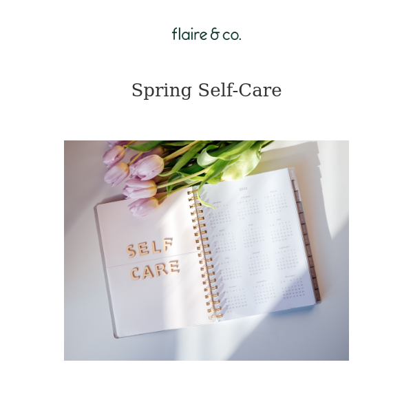 More Spring Self-Care! 🌸