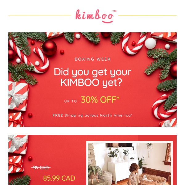 Did you get your KIMBOO yet? 🎅