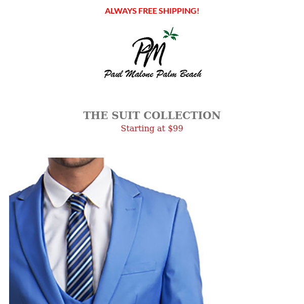 Labor Day Weekend Savings - Suits and Ties On Sale