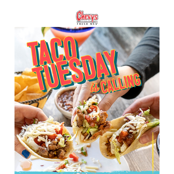 Tuesday Calls for $3 Tacos 🌮