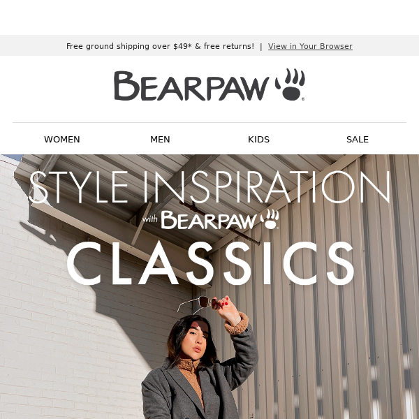 Style Inspo 👀 With BEARPAW Classics