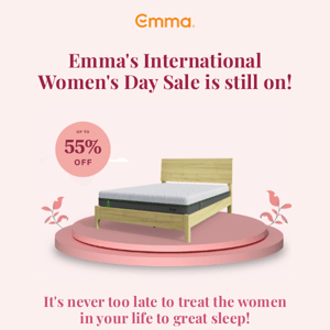 Shop Emma's International Women's Day Sale! 💗