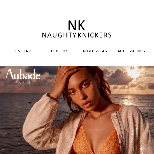 New In Today Pure Vibration by Aubade Naughty Knickers