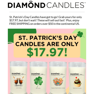Super low prices on fan favorites 🍀
