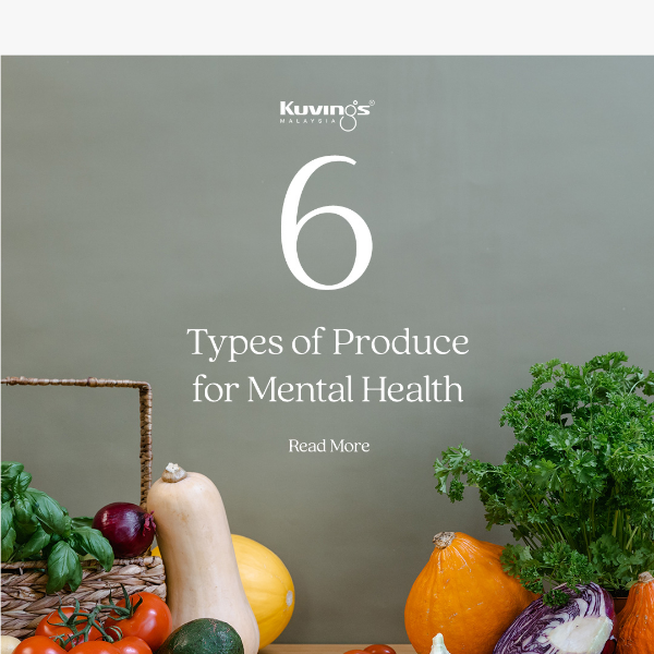 6 Types of Produce for Mental Health