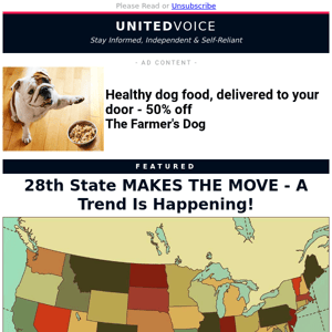 28th State MAKES THE MOVE - A Trend Is Happening!