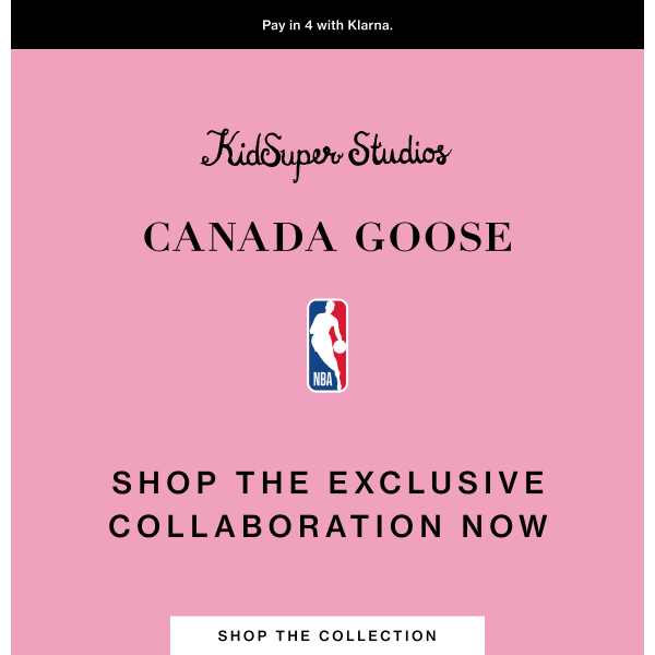 Score it Now: S24 Canada Goose x NBA Collection with KidSuper