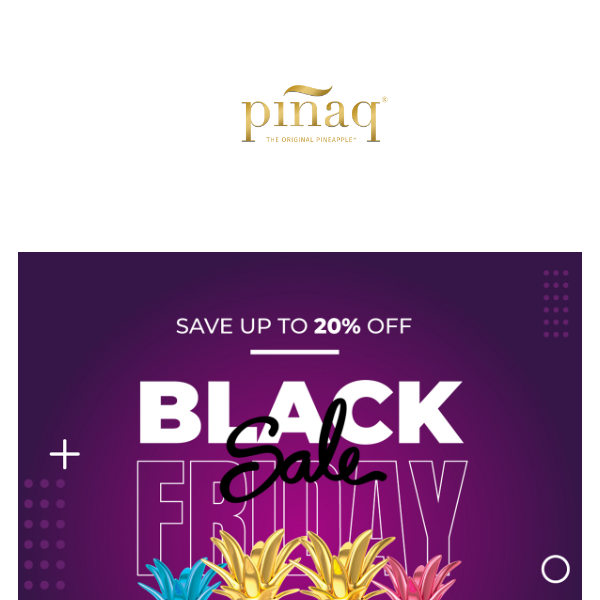 Black Friday: Pinaq , Good News and Bad News