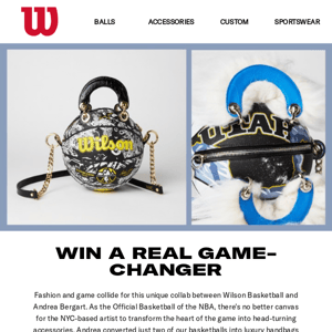 GIVEAWAY: Limited Edition Andrea Bergart x Wilson