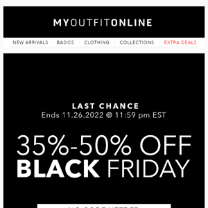 LAST CALL🚨Black Friday is officially over in 6 hrs!