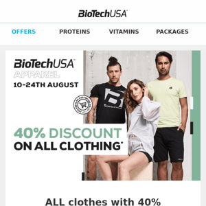 😍Huge discounts on all clothing products👕