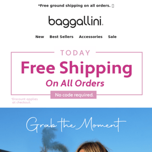 Today ✨ Free Shipping + Top Grab & Go Baggs