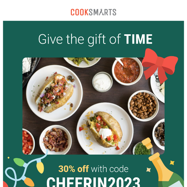 The perfect last-minute gift! 🎁 (Cook Smarts holiday sale ends tonight!)