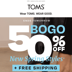 BOGO 50% off + FREE SHIPPING | Save on new spring styles