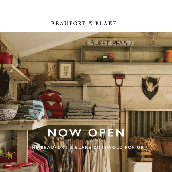 Now Open: The Beaufort & Blake Pop Up
