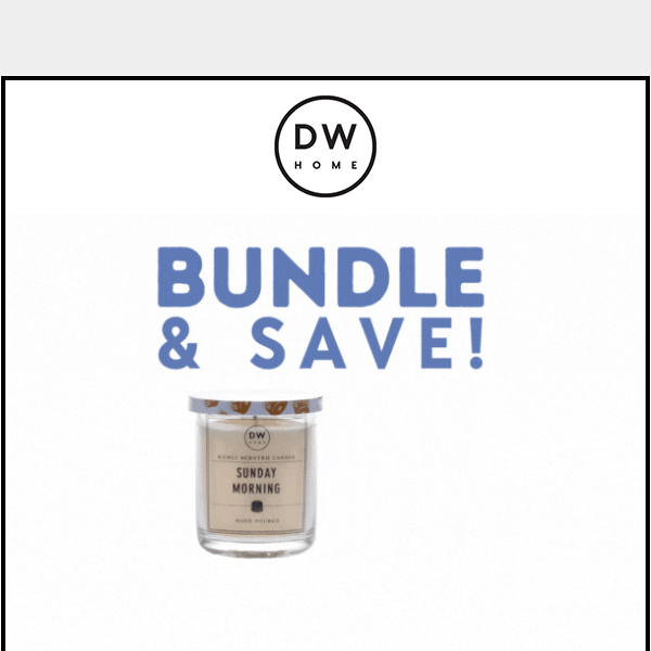 Save $$ + create a PERFECT bundle!🕯️😍