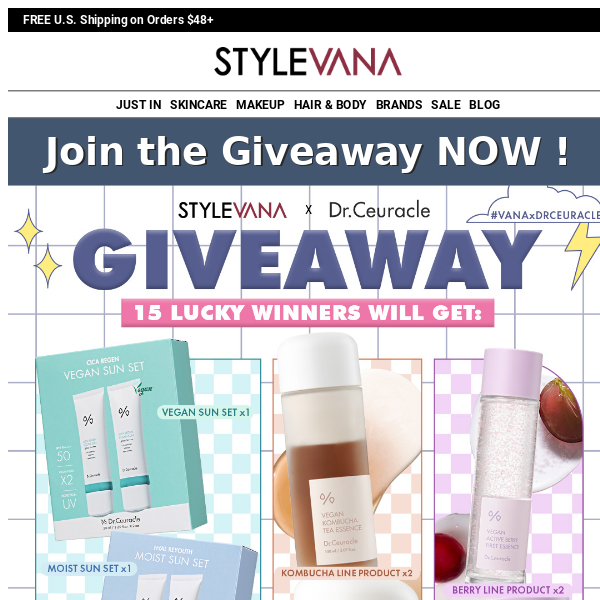 ✨Dr.Ceuracle X Stylevana GIVEAWAY TIME!
