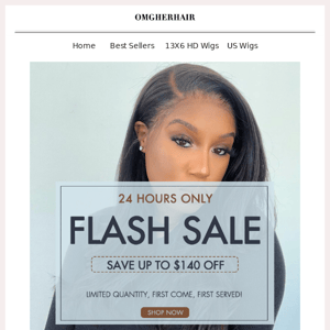 ⚡ $140 OFF Flash Sale Again⚡ 24 Hrs Only