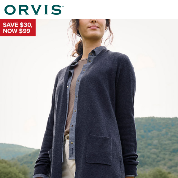 Save on our AnyWear Cardigan!