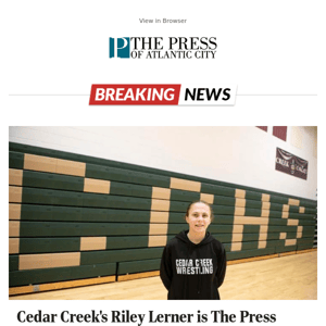Cedar Creek's Riley Lerner is The Press Girls Wrestler of the Year