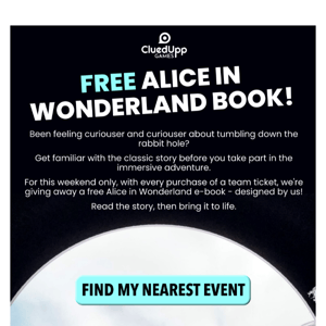 🎩 Get your free copy of Alice in Wonderland...
