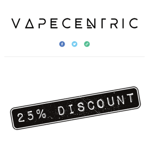 😍 33% OFF VAPETASIA  //  25% off thousands of other ejuices! 😲💨