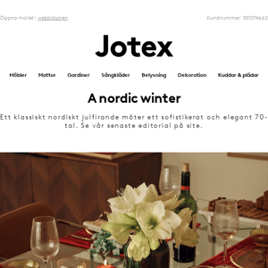 Just launched: A Nordic winter