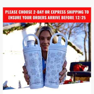 🚨 LAST CHANCE FOR HOLIDAY ORDERS 🚨