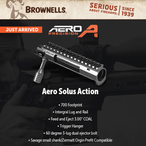 Introducing Aero Precision's NEW Solus short action receiver